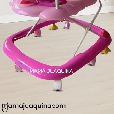 ANDADOR CON TABLERO MUSICAL «UGLY DUCKY» PINK - 4