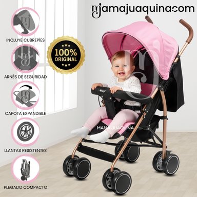 COCHE BASTÓN «VINNIE» DE LUJO BEIGE