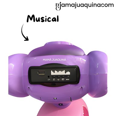 TRIMOTO A PEDAL PARA NIÑOS «SERVANN II» CON BLUETOOTH PURPLE - 4