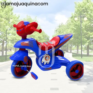 TRIMOTO A PEDAL PARA NIÑOS «SERVANN II» CON BLUETOOTH BLUE - 2