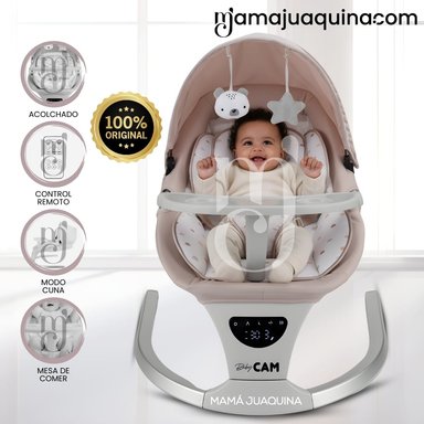SILLA MECEDORA DIDÁCTICA «STAR II» CON BLUETOOTH BEIGE - 1