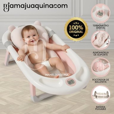 BAÑERA PLEGABLE PARA BEBÉS «DOUX WHALL» EDICIÓN LIMITADA