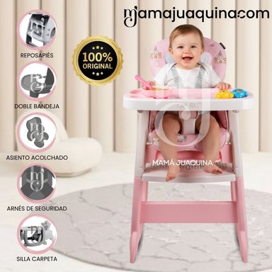 SILLA DE COMER ESCRITORIO 2 EN 1 «EY KITTY» EDICIÓN EXCLUSIVA - 1