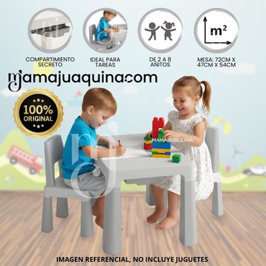 MESA DE JUEGOS PARA NIÑOS «EDU PLAY» COLECCIÓN EXCLUSIVA