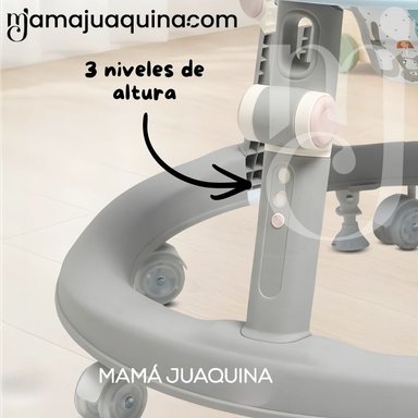 ANDADOR CON TABLERO DIDÁCTICO «NUTTY II» EDICIÓN ESPECIAL GRAY Y LIGHT BLUE - 3