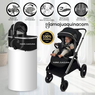 COCHE MOISÉS TRAVEL SYSTEM «TAURO DUO» CON SISTEMA ADAPTABLE - 1
