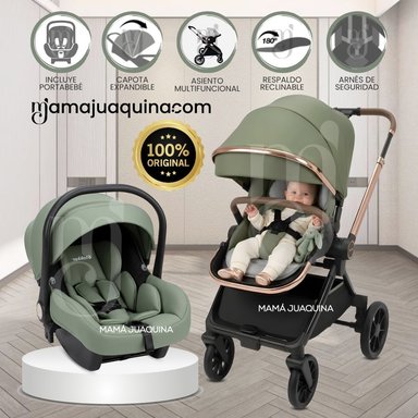 COCHE MOISÉS TRAVEL SYSTEM «HELEN MIX» CON PORTA BEBÉ - 1