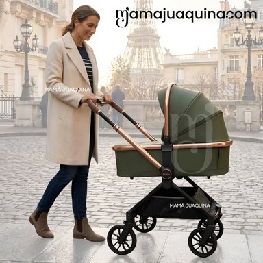 COCHE MOISÉS TRAVEL SYSTEM «HELEN PLUS» CON SISTEMA ADAPTABLE Y PORTA BEBÉ - 2