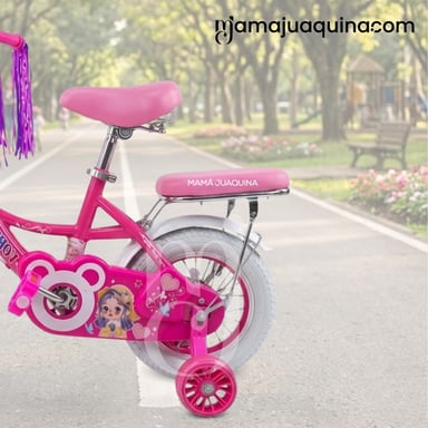 BICICLETA CAMPERA PARA NIÑA ARO 16 «NERY II» CON CANASTA - 5