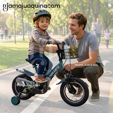 BICICLETA PARA NIÑO ARO 12 «PHILLIPS KIDS» CON CANASTA - 2