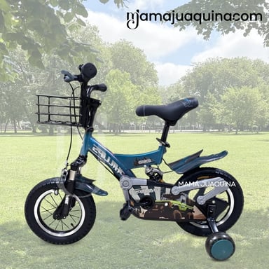 BICICLETA PARA NIÑO ARO 12 «PHILLIPS KIDS» CON CANASTA - 5