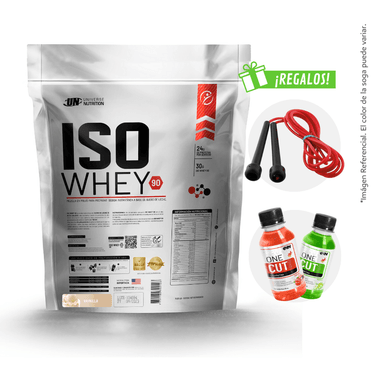 PROTEÍNA UNIVERSE NUTRITION ISO WHEY 5KG UN VAINILLA + REGALOS