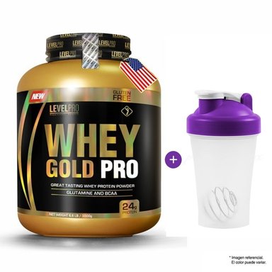 PROTEÍNA LEVEL PRO WHEY GOLD PRO 3KG CHOCOLATE