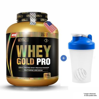 PROTEÍNA LEVEL PRO WHEY GOLD PRO 3KG VAINILLA