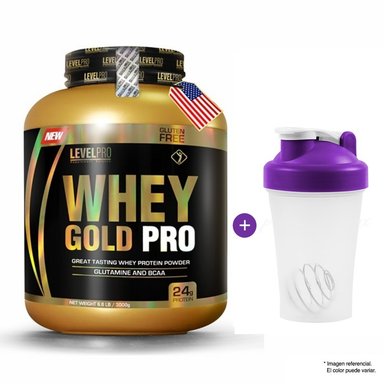 PROTEÍNA LEVEL PRO WHEY GOLD PRO 3KG CHOCOLATE