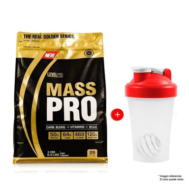 PROTEÍNA LEVEL PRO MASS PRO 3KG CHOCOLATE