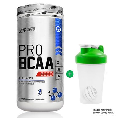 AMINOÁCIDOS UNIVERSE NUTRITION PRO BCAA 6000 1 KG NARANJA