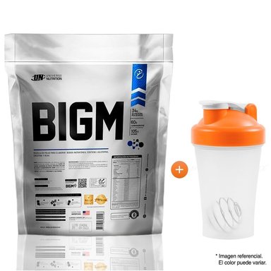 PROTEÍNA UNIVERSE NUTRITION BIGM 3 KG VAINILLA + SHAKER