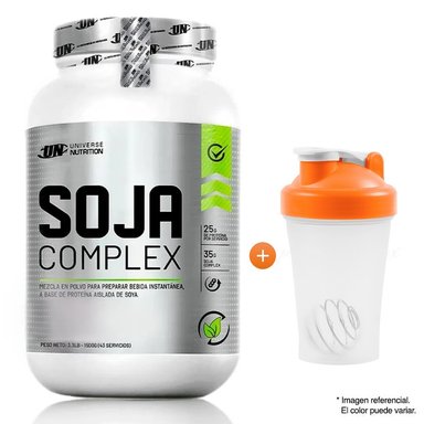 PROTEÍNA UNIVERSE NUTRITION SOJA COMPLEX 1.5 KG CHOCOLATE DE SOYA