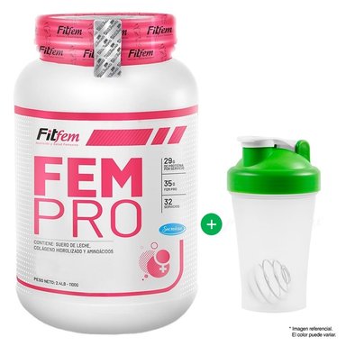 PROTEÍNA FITFEM FEM PRO 1100GR VAINILLA