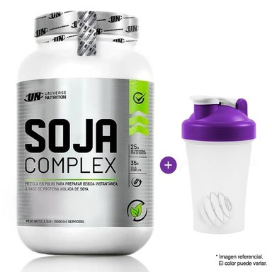 PROTEÍNA UNIVERSE NUTRITION SOJA COMPLEX 1.5 KG VAINILLA 43 SERVICIOS
