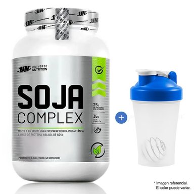 PROTEÍNA UNIVERSE NUTRITION SOJA COMPLEX 1.5 KG COOKIES AND CREAM 43 SERVICIOS