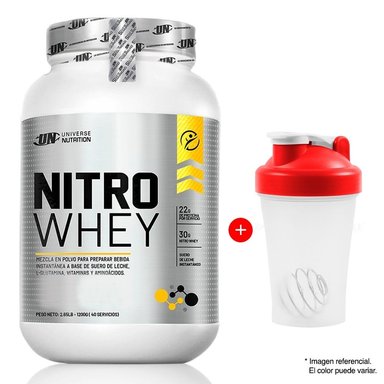 PROTEÍNA UNIVERSE NUTRITION NITRO WHEY 1.1 KG VAINILLA SUERO DE LECHE