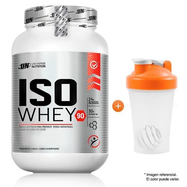 PROTEÍNA UNIVERSE NUTRITION ISO WHEY 90 1100GR COOKIES AND CREAM ISOLATADA