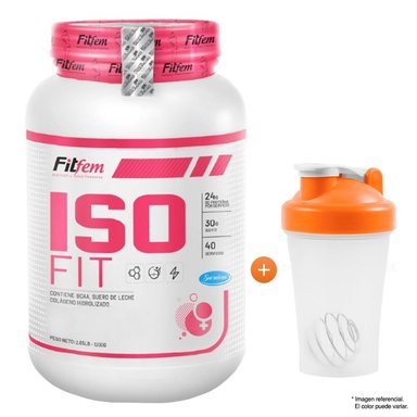 PROTEÍNA FITFEM ISO FIT 1.1KG VAINILLA