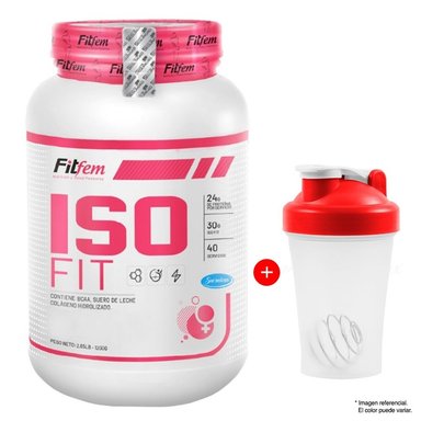 PROTEÍNA UNIVERSE NUTRITION ISOFIT 1100 GR FITFEM CHOCOLATE MÁS TOMATODO