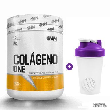 COLÁGENO INNOVATE NUTRITION COLLAGEN 500 GR MORA INN MÁS SHAKER
