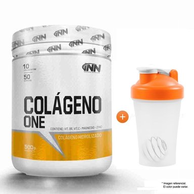 COLÁGENO INNOVATE NUTRITION ONE 500 GR INN MORA + SHAKER