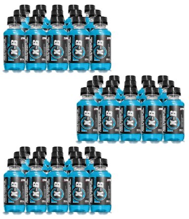 QUEMADOR GRASA UNIVERSE NUTRITION SOLUCIÓN ORAL X-B 3 PAQUETES DE 15 BOTELLAS 135ML L-CARNITINA BLUEBERRY