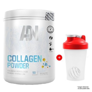 COLÁGENO COLLAGEN POWDER HIDROLIZADO NARANJA NUTRITION ADN 500 GR UNIDAD
