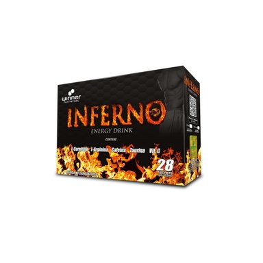 QUEMADOR GRASA WINNER NUTRITION INFERNO 28 SACHETS FRESA