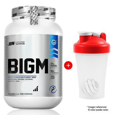 PROTEÍNA UNIVERSE NUTRITION BIGM 2KG CHOCOLATE MASS GAINER