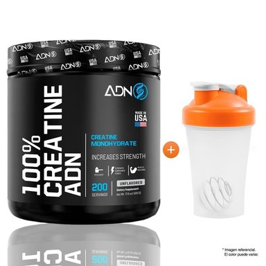 CREATINE CREATINA MONOHIDRATADA ADN NUTRITION 500 GRAMOS