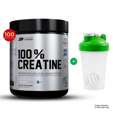 100% CREATINE CREATINA MONOHIDRATADA 250G CREABOLIC UNIVERSE NUTRITION