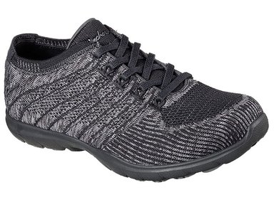 ZAPATILLA SKECHERS DAMA - NEGRO