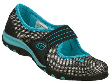 ZAPATILLA SKECHERS NIÑA - NEGRO