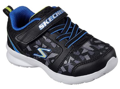 ZAPATILLA SKECHERS NIÑO - NEGRO