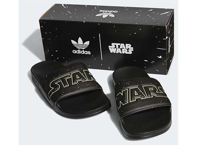 SANDALIAS NIÑO ADIDAS NEGRO - 1