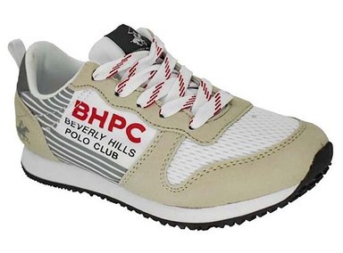ZAPATILLAS NIÑO BEVERLY HILLS POLO CLUB GRIS