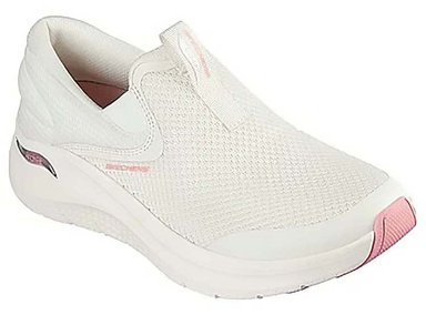ZAPATILLA SKECHERS DAMA - CREMA - 1