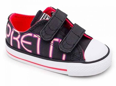 ZAPATILLA CONVERSE NIÑA - NEGRO