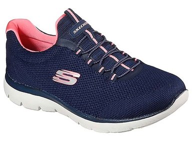 ZAPATILLA SKECHERS DAMA - AZUL