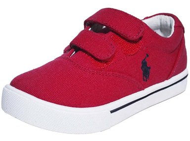 ZAPATILLA POLO RALPH LAUREN NIÑO - ROJO