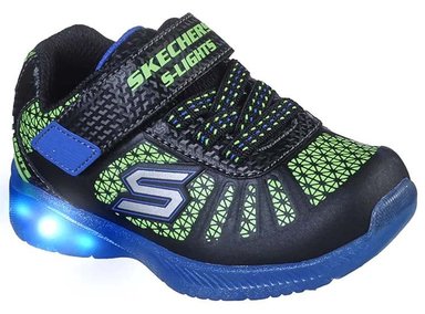 ZAPATILLA SKECHERS NIÑO - NEGRO