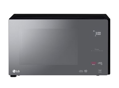 HORNO MICROONDAS LG NEOCHEF MH8296DIR CON DORADOR NEGRO 42L
