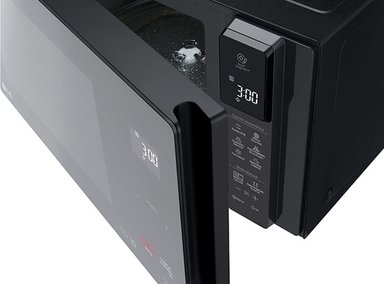HORNO MICROONDAS LG NEOCHEF MH8296DIR CON DORADOR NEGRO 42L - 4